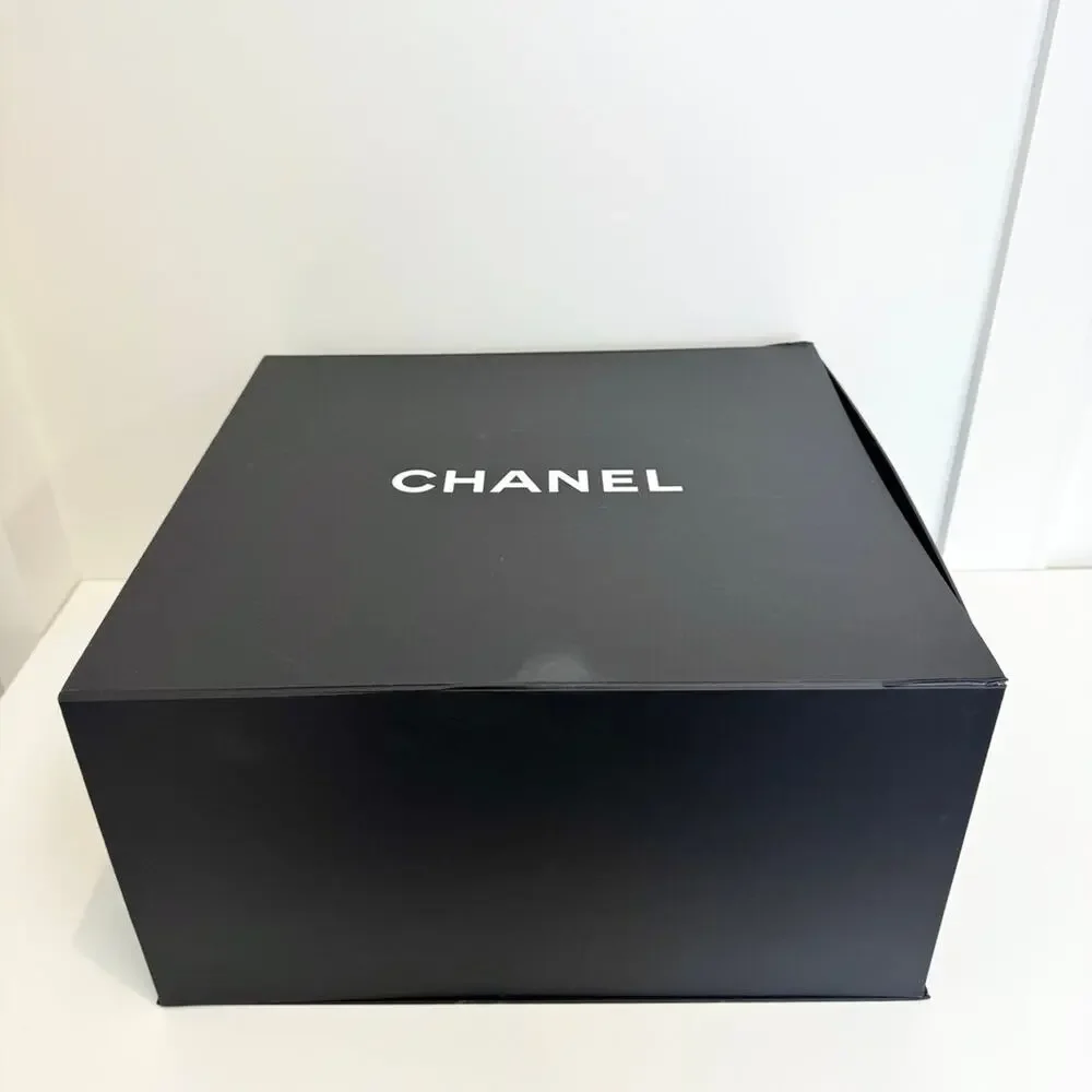 CHANEL Deauville Light Pink Canvas Leather Bag CC Logo Tote Travel Shoulder Bag